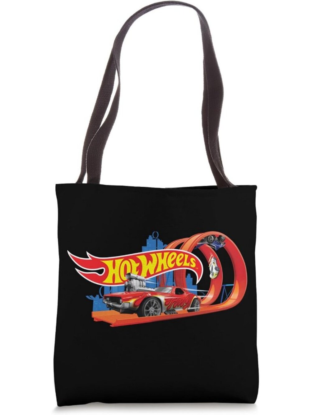 Colorful Hot Wheels Loop Tote Bag - Fun, Durable, Perfect for Kids & Travel